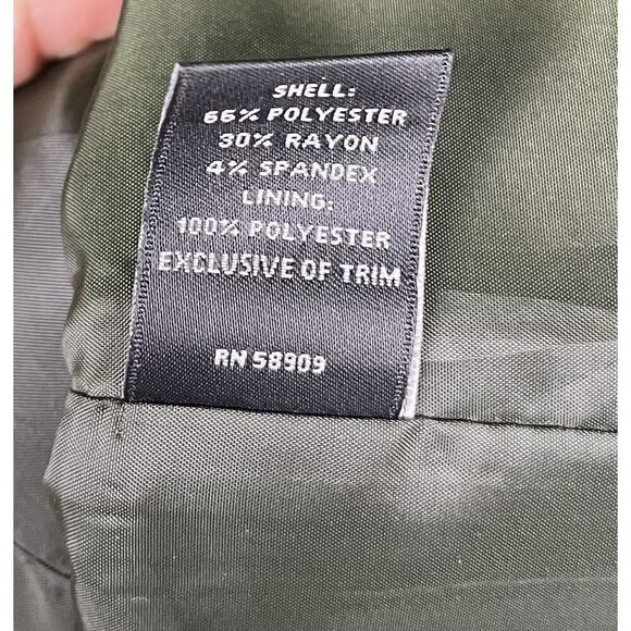 Preston And York Green Military Style Epaulettes‎ Soft Shell Coat Women’s Size M - Picture 9 of 11